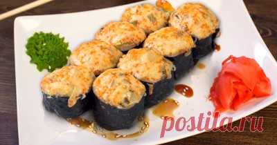 Запеченные суши роллы в домашних условиях 11 рецептов - 1000.menu