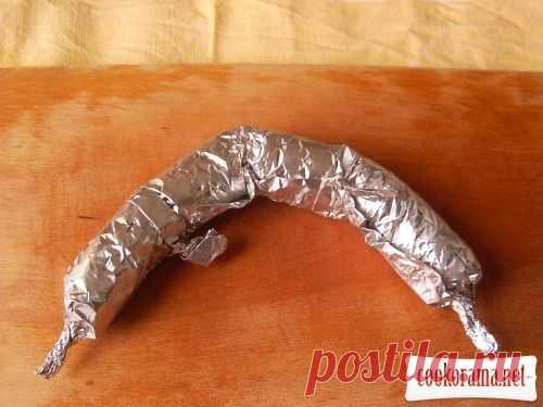 Колбаса домашняя без возни с кишками