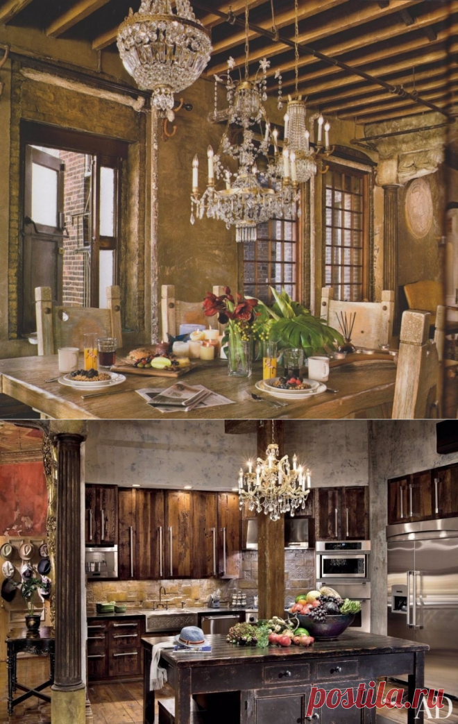 Богемный и роскошный лофт в Нью-Йорке актера Джерарда Батлера. - Дизайн интерьеров | Идеи вашего дома | Lodgers