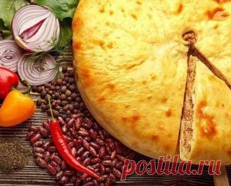 Осетинские пироги с мясом.