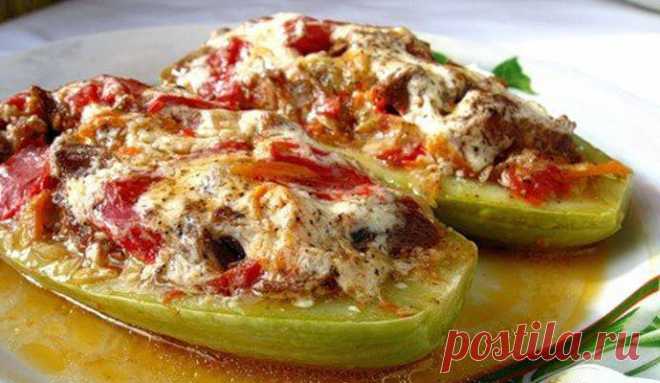 Очень вкусные кабачки!