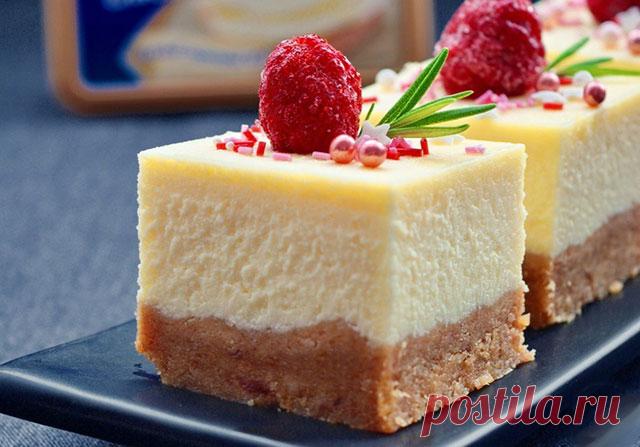 Чизкейк с плавленым сырком — Домашние заботы