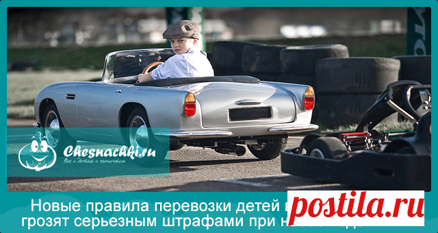 Правила перевозки детей в автомобиле с 1 июня 2017