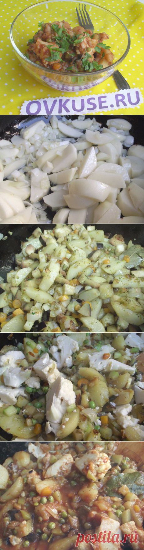 Овощное рагу “Феерия вкуса”, рецепт приготовления с фото / Простые рецепты