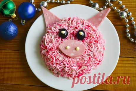 Классический салат оливье на Новый Год 2019 рецепт с фото - 1000.menu