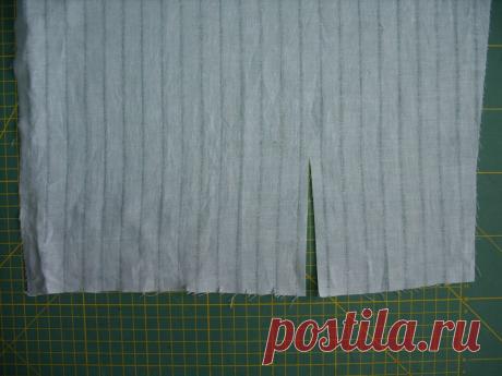 СОВЕТЫ ПРОФЕССИОНАЛОВ: ШЛИЦА НА РУКАВЕ. МАСТЕР-КЛАСС.
