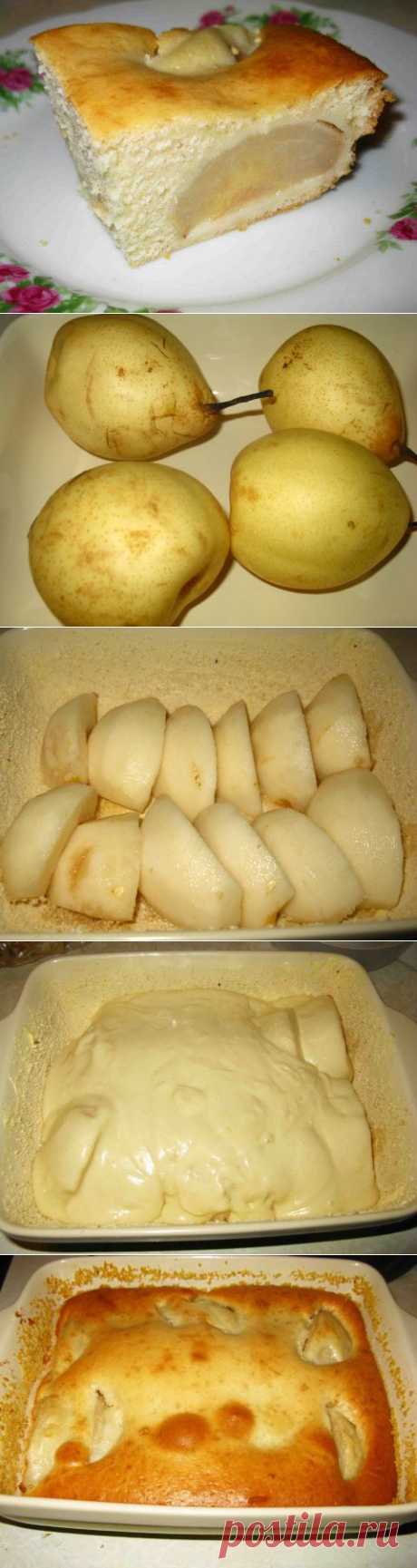 Шарлотка грушевая | Четыре вкуса