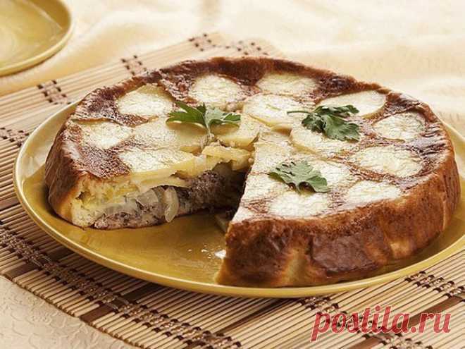 Рыбный пирог Черепашка