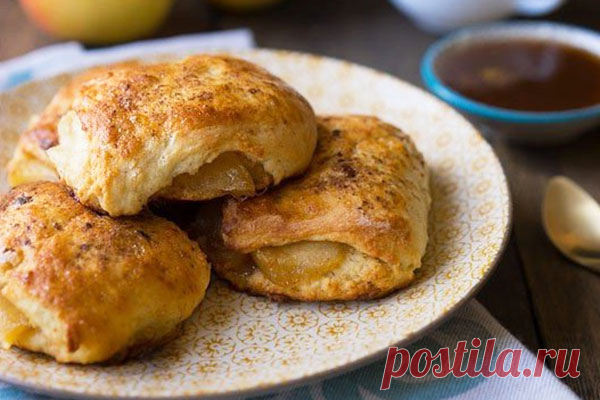 Булочки с яблоком и с корицей — Сад Заготовка