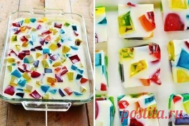 Как сделать необычный десерт 