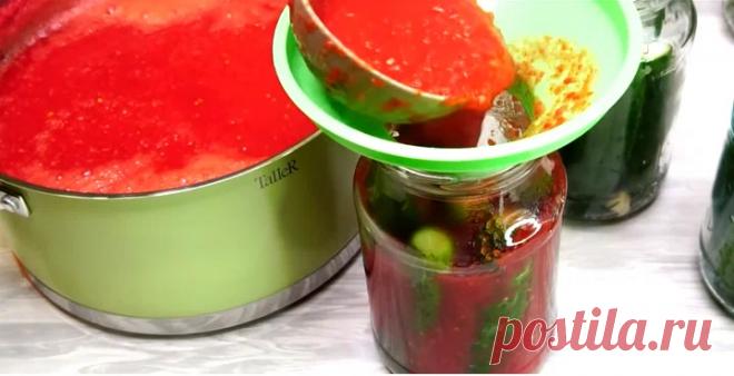 2 в 1 ► Соседка закрывает огурцы только так, и я... тоже на них подсела 🔥, после такой заливки, в воде уже не хочется, только для салатов) | Готовим с Калниной Натальей | Дзен