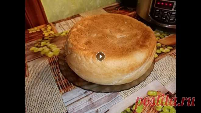 Домашний хлеб в мультиварке. Проще не бывает???????????? #печемвмультиварке #хлебвмультиварке #домашний хлеб Нам потребуется: 400 мл. тёплой воды 1ст.л.сахара 0,5 ч. л. соли 1 пакетик сухих дрожжей (11гр.) 4...