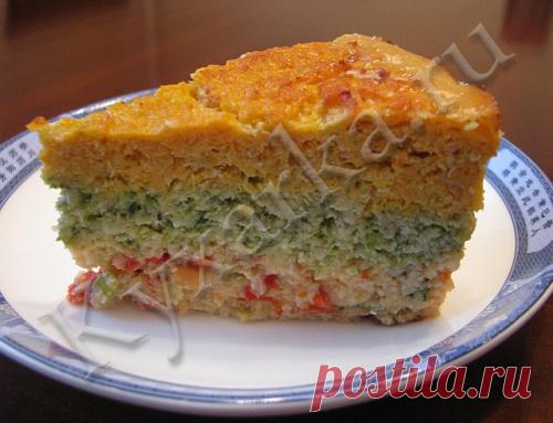 Рыбная запеканка с овощами — Kyxarka.ru