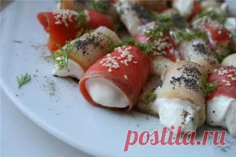 Рулетики.Простые рецепты