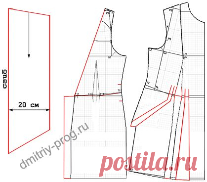 Примеры моделей платьев разработанных на основах рассчитанных в программе "Закройщик"