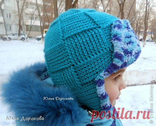 Шапка-ушанка для мальчишки | Страна Мастеров