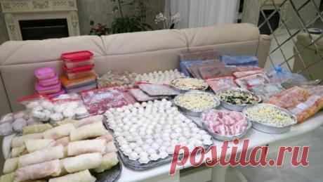 Великая Заморозка - Экономлю время Заготовками ЕДЫ на Месяц / Обзор моей морозильной... - Яндекс.Видео
