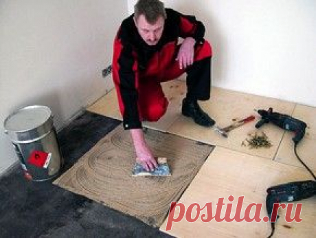 Четыре варианта выравнивания пола с помощью фанеры