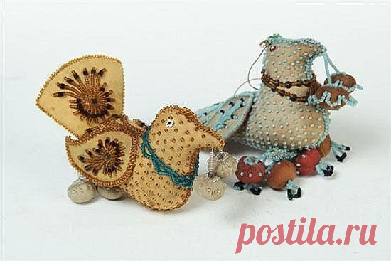 Вышивка в работах индейских мастеров | Фабрика Елочных Игрушек | Дзен