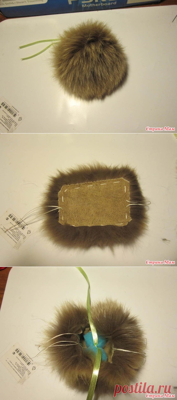 . Помпоны и как их сделать - Вязание - Страна Мам