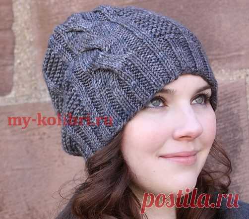 Модная шапка спицами от Chelsea Market Hat от дизайнера Caryl Pierre