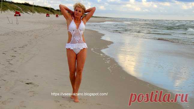 ВСЕ СВЯЗАНО. ROSOMAHA.: Не умею вязать крючком. Часть 1. КУПАЛЬНИК.