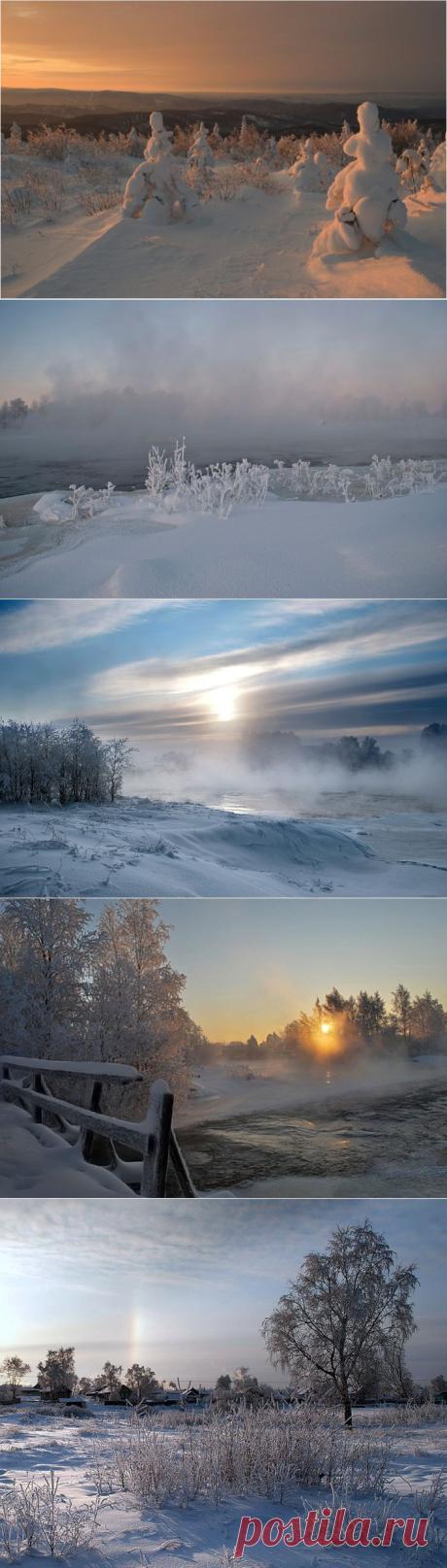 ЗИМА ВДАЛИ ОТ ШУМА ГОРОДСКОГО..