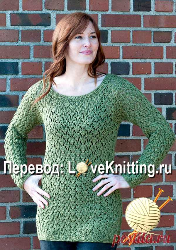Ажурная туника Sonoma | Loveknitting.ru