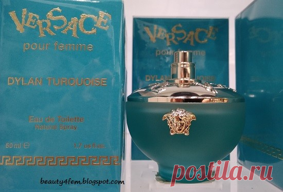 Versace Dylan Turquoise: отзывы и описание современного аромата Версаче Дилан Туркуаз