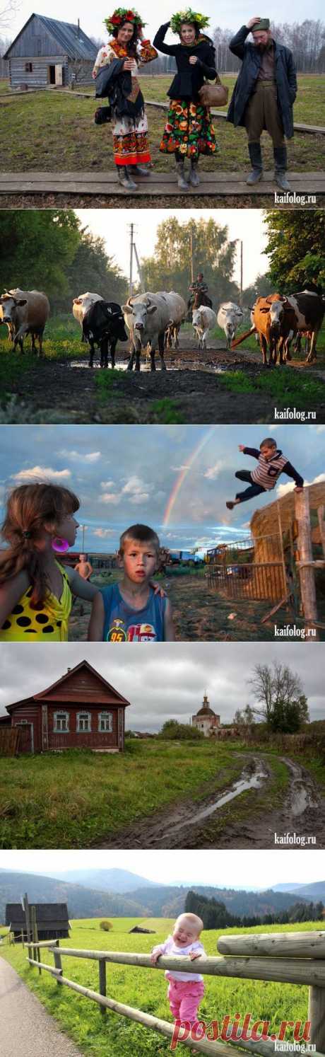 Русская деревня (65 фото)