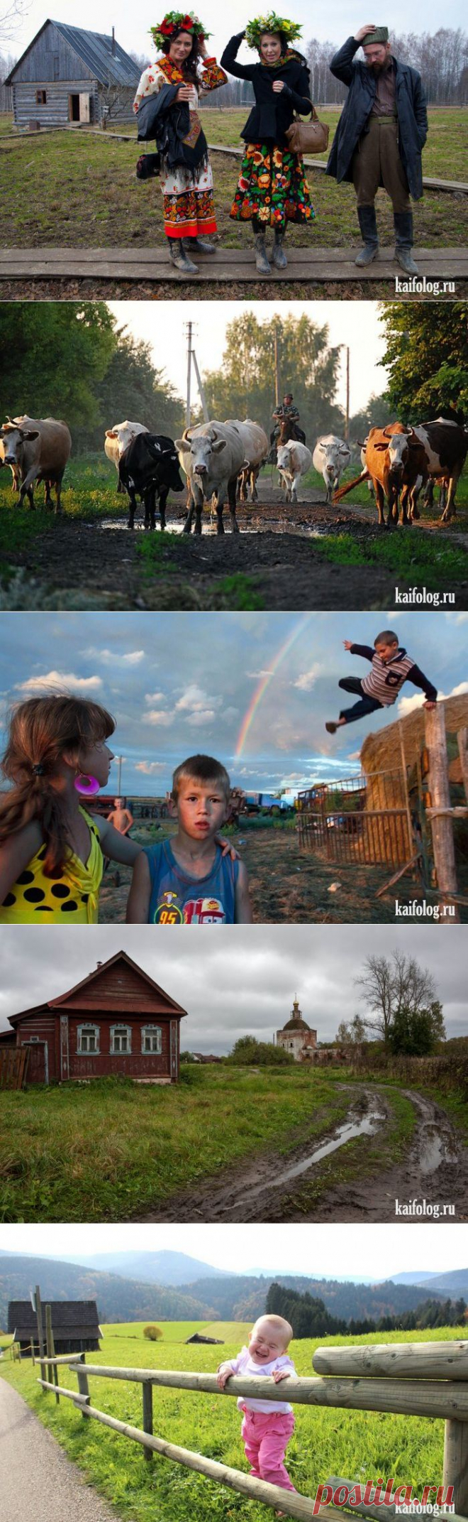 Русская деревня (65 фото)