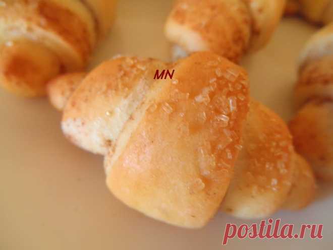 Мини рогалики с корицей