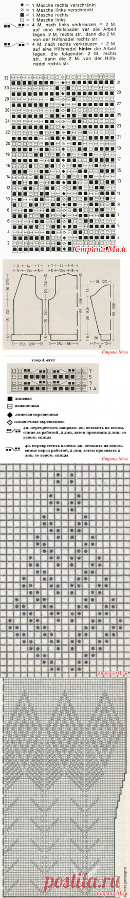 Джемпер - Вязание - Страна Мам