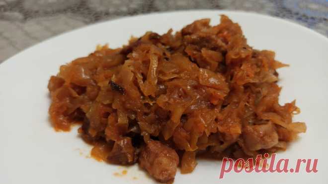 Бигос - капуста тушеная с мясом по-польски. Мои впечатления от сочетания ингредиентов | Королева кухни! | Яндекс Дзен