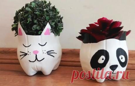 Горошки из пластиковых бутылок для дома, балкона и дачи — Сделай сам, идеи для творчества - DIY Ideas