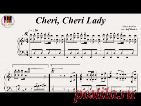 Cheri, Cheri Lady - Modern Talking, Piano
