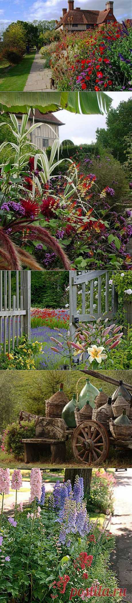 Сад в сельском стиле – возвращение к истокам природы