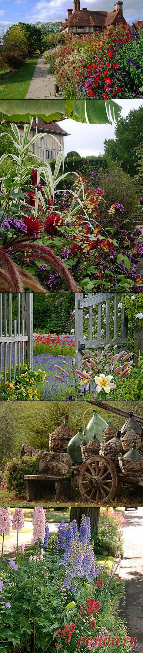 Сад в сельском стиле – возвращение к истокам природы