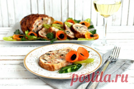 Фаршированная курица по-итальянски - пошаговый рецепт с фото на Повар.ру