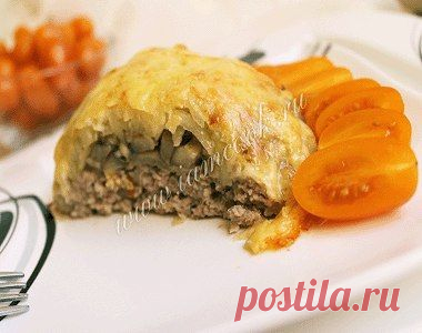 "Сугробы" - необычные и очень вкусные котлетки на новогодний стол