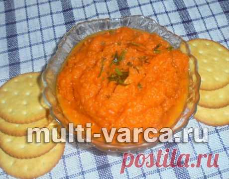 Икра из тыквы в мультиварке