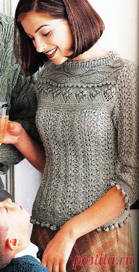 Пуловер Жемчужина