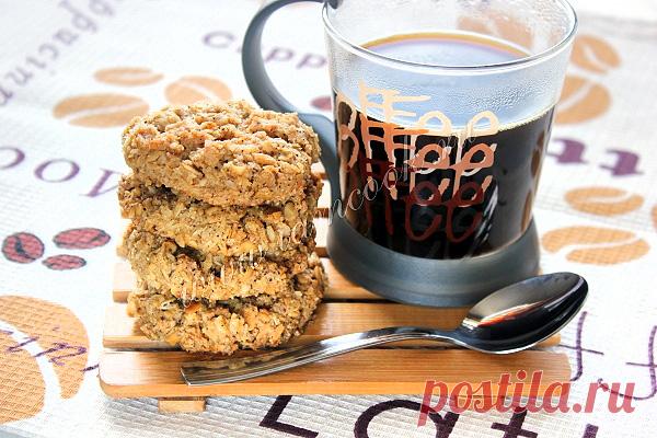 Овсяное кофейное печенье с цедрой, рецепт с фото.