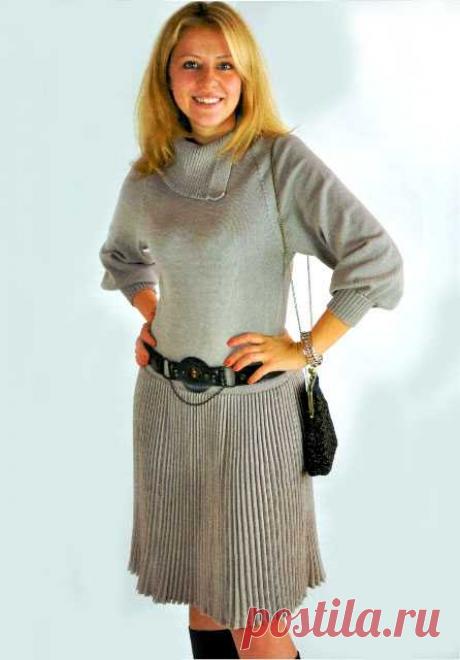 Вязание на однофонтурной машине модели