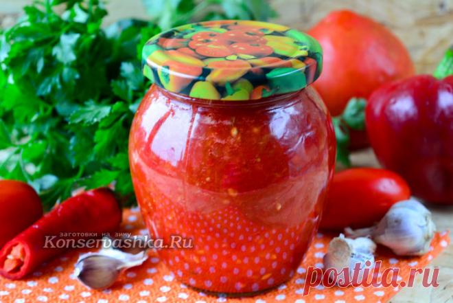 Аджика острая, пошаговый рецепт с фото
