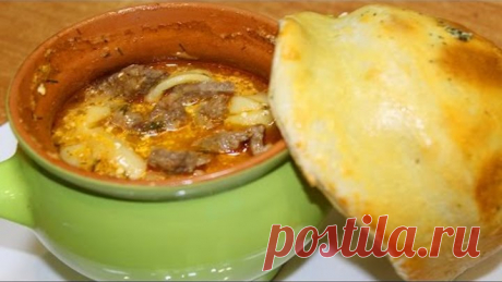 Пельмени в горшочках с печенью по Амурски, очень вкусные!