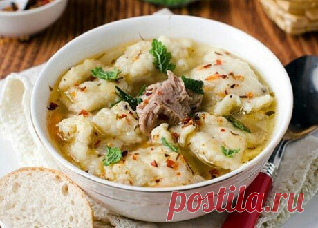 УКРАИНСКАЯ БОМБА СУП С ГАЛУШКАМИ | Кулинарная книга | Яндекс Дзен