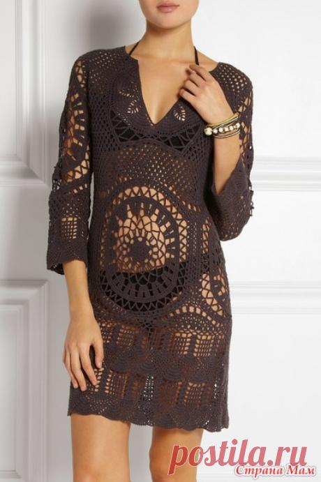 Пляжна туника от дизайнера Lisa Maree - Вяжем вместе он-лайн - Страна Мам