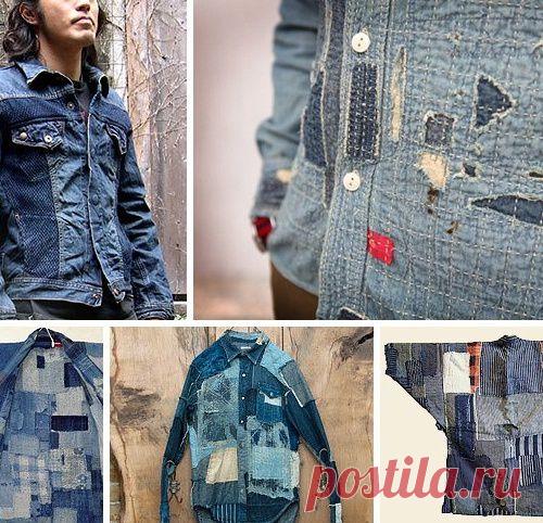 Японские заплатки, или "Boro" в дизайне одежды (2)
