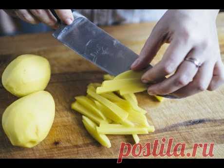 ГЕНИАЛЬНО! И это КАРТОФЕЛЬ, просто смешала с СЫРОМ!